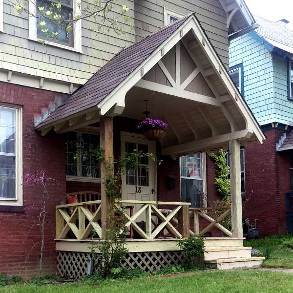 Burlington Overhang & Porch